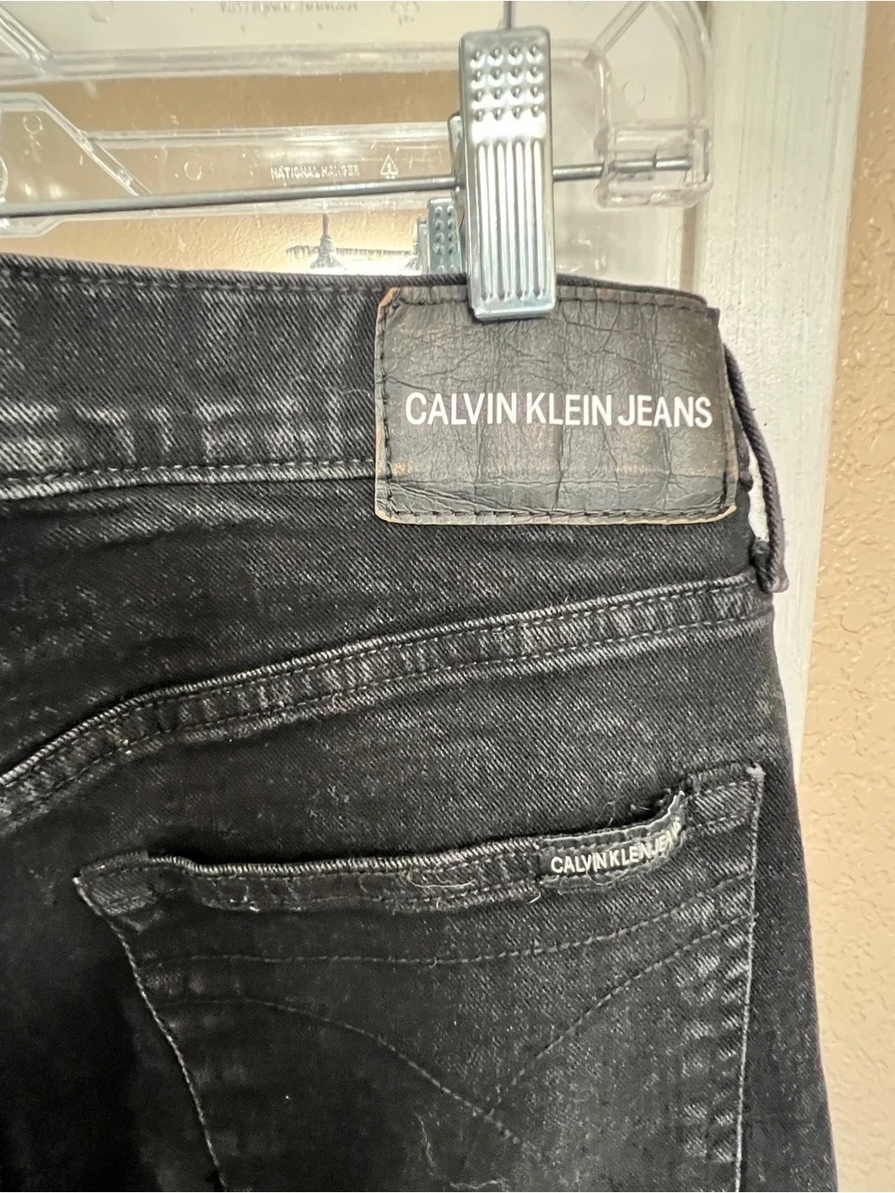 Calvin Klein Jeans Black Skinny Men’s Jeans